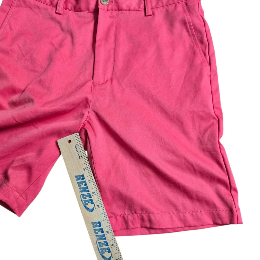 Vineyard Vines Links Shorts Mens 32 Coral Performance Golf 9 Inch Inseam Solid‎